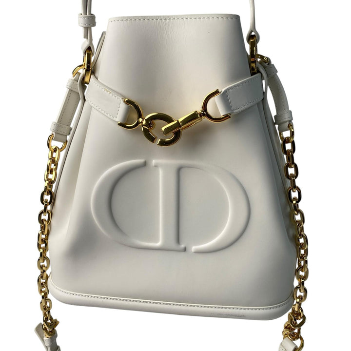 美品 ディオール dior セ ディオール CDエンボス DIOR ショルダーバッグ ハンドバッグ 2way 斜めがけ クロスボディ レディース
