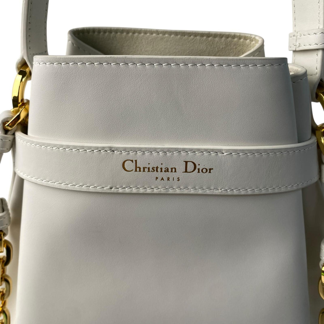 美品 ディオール dior セ ディオール CDエンボス DIOR ショルダーバッグ ハンドバッグ 2way 斜めがけ クロスボディ レディース