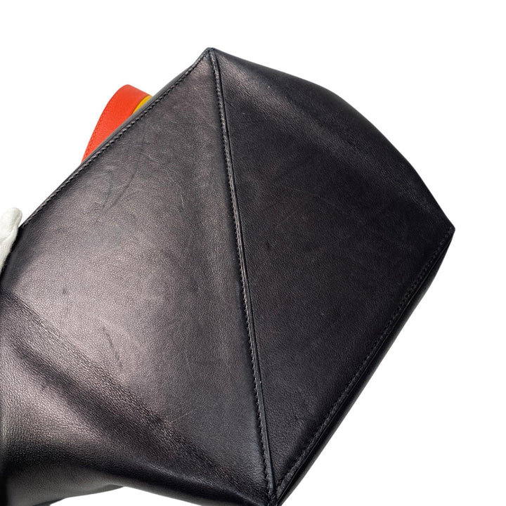エルメス HERMES リコル 17 C刻印 ショルダーバッグ ブラック レディース