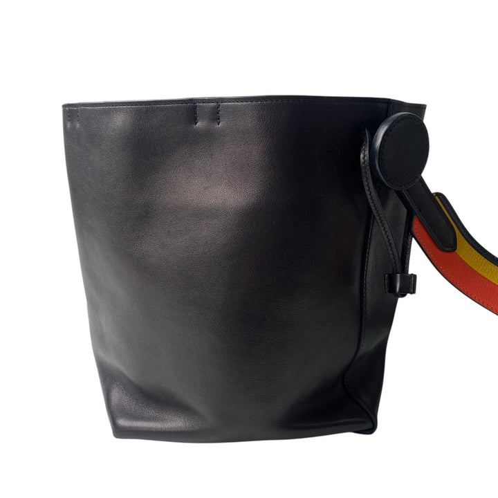 エルメス HERMES リコル 17 C刻印 ショルダーバッグ ブラック レディース