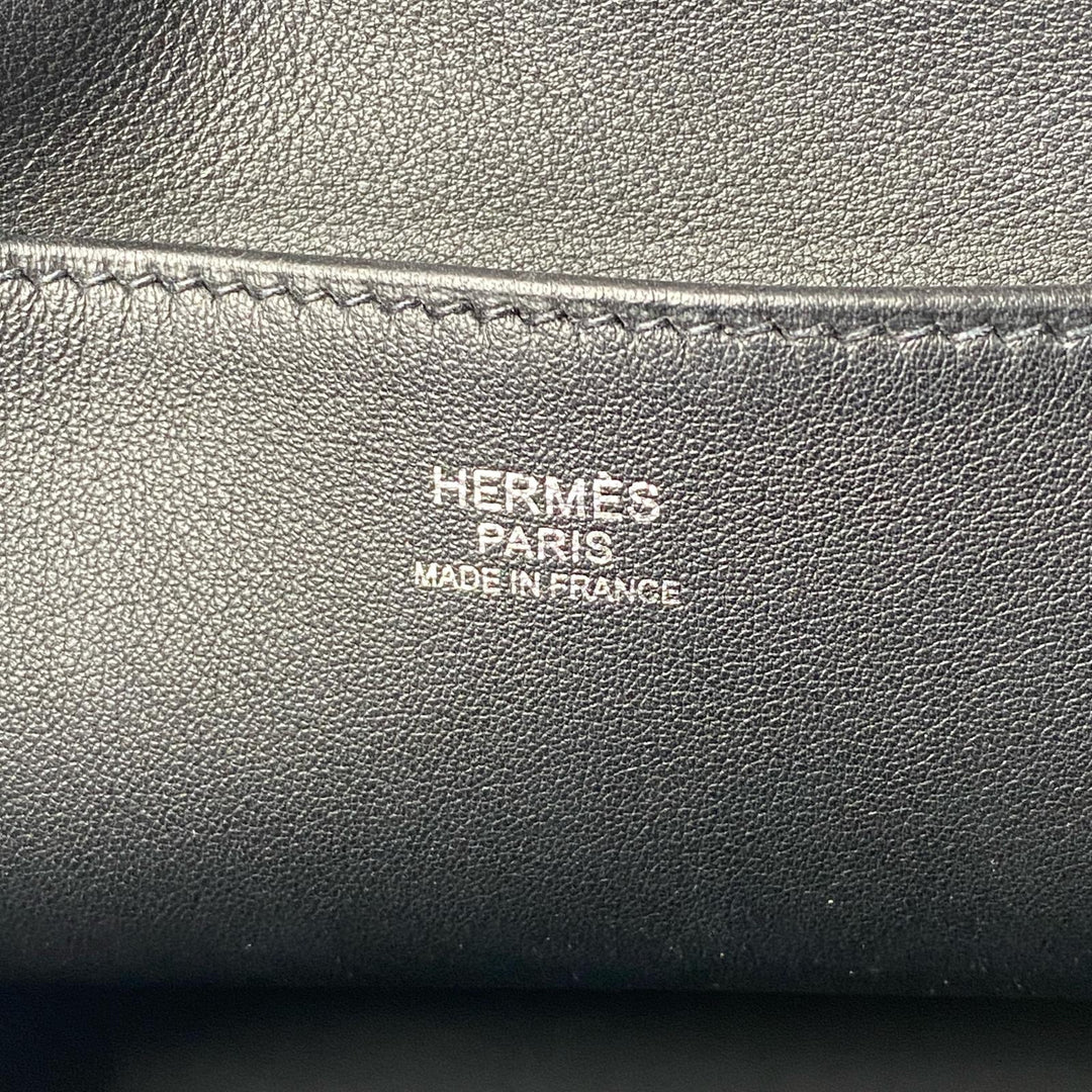 エルメス HERMES リコル 17 C刻印 ショルダーバッグ ブラック レディース