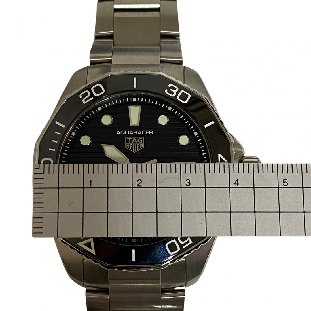 未使用 TAGHeuer タグホイヤー メンズ アクアレーサー プロフェッショナル 300 黒文字盤 腕時計 WBP201A.BA0632