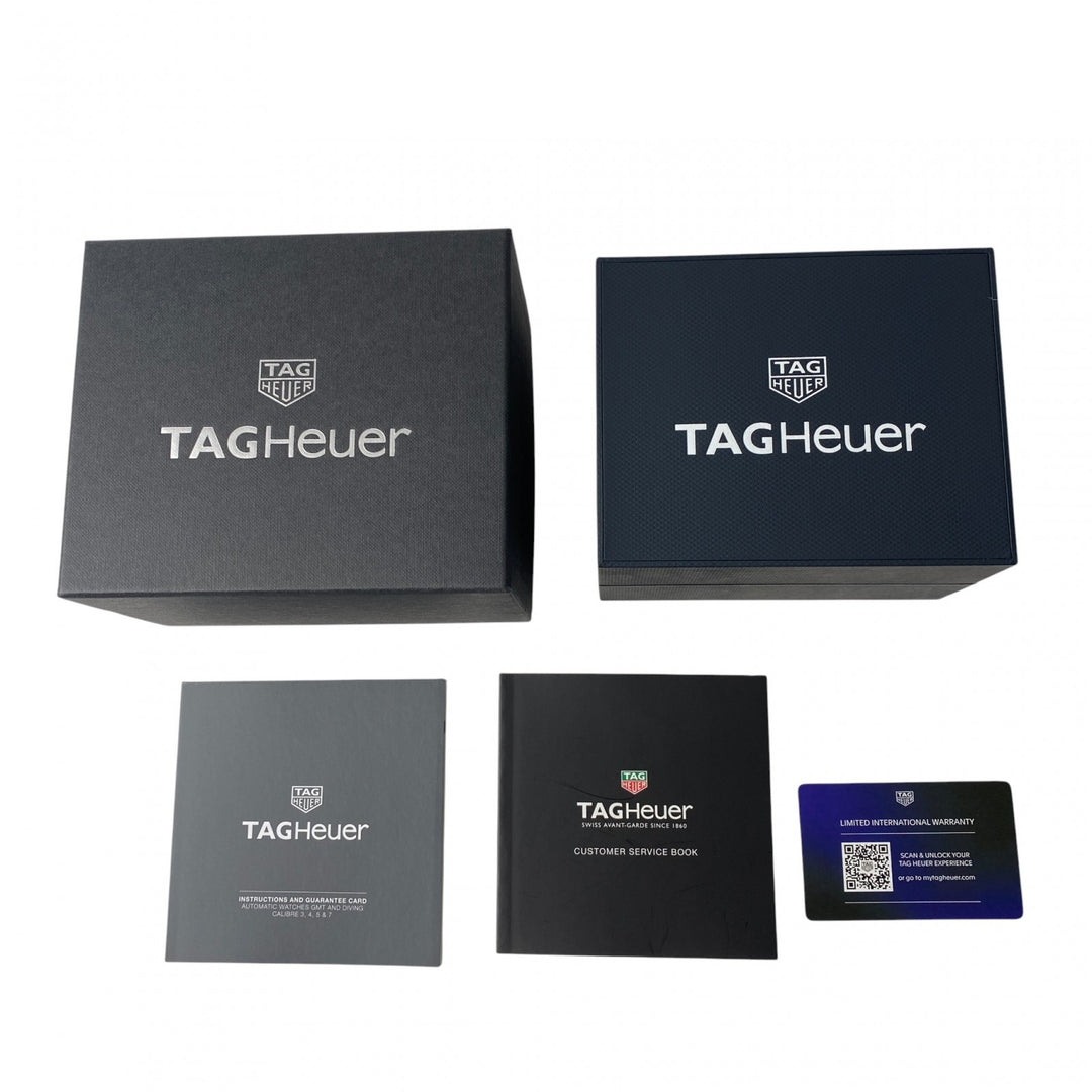 未使用 TAGHeuer タグホイヤー メンズ アクアレーサー プロフェッショナル 300 黒文字盤 腕時計 WBP201A.BA0632