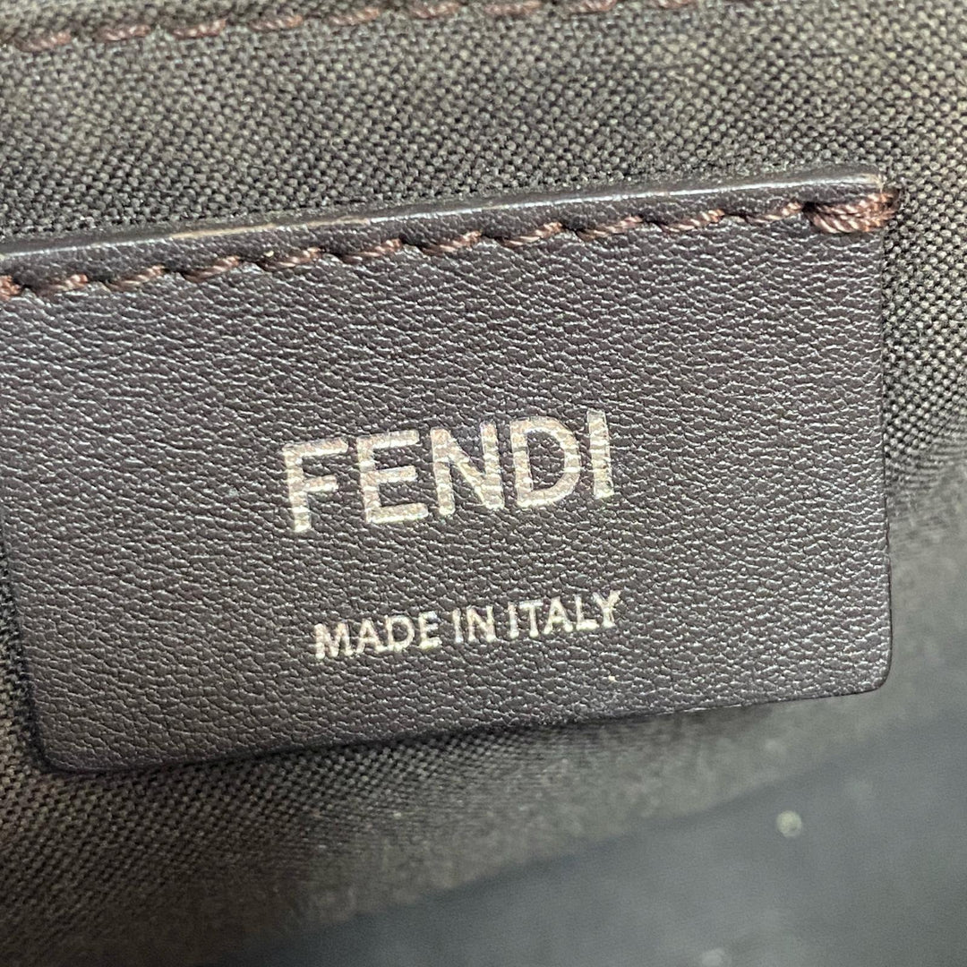 定価45万 フェンディ FENDI バイザウェイ スモール ガゼルファー ショルダーバッグ 斜めがけ クロスボディ レディース