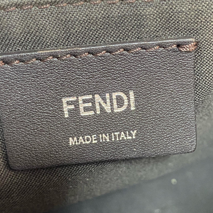 定価45万 フェンディ FENDI バイザウェイ スモール ガゼルファー ショルダーバッグ 斜めがけ クロスボディ レディース