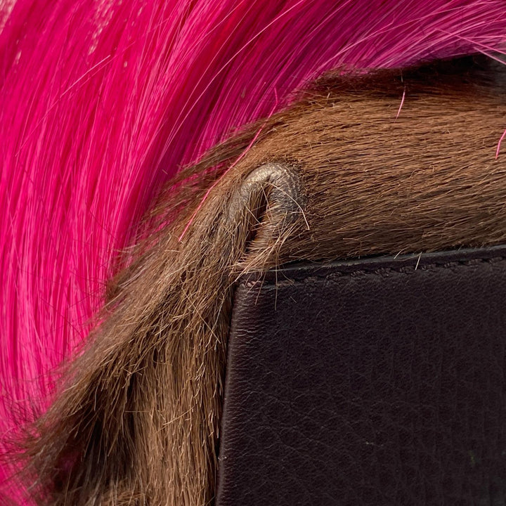 定価45万 フェンディ FENDI バイザウェイ スモール ガゼルファー ショルダーバッグ 斜めがけ クロスボディ レディース