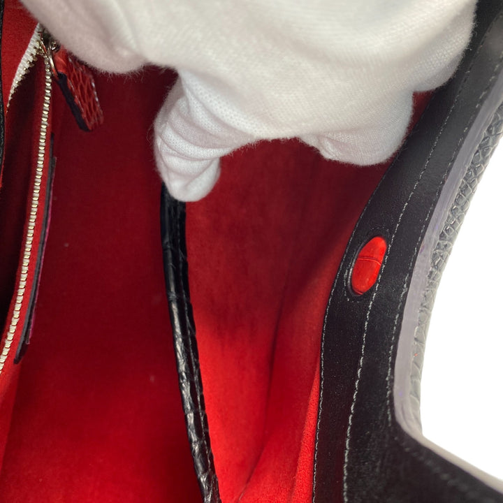 未使用 チビナイル Civinile レディース 2way マットクロコ ショルダーバッグ ハンドバッグ