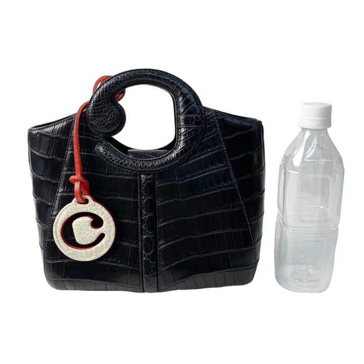 未使用 チビナイル Civinile レディース 2way マットクロコ ショルダーバッグ ハンドバッグ