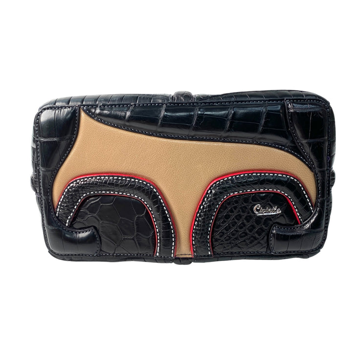 未使用 チビナイル Civinile レディース 2way マットクロコ ショルダーバッグ ハンドバッグ