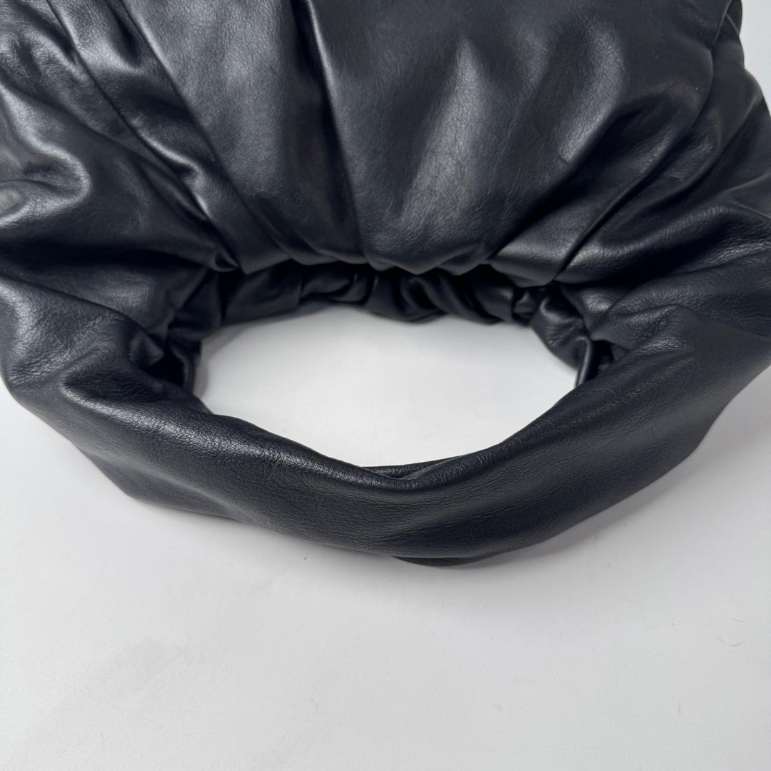 美品 ボッテガヴェネタ Bottega Veneta ザショルダーポーチ ギャザー ワンハンドルバッグ レザー 610524 レディース