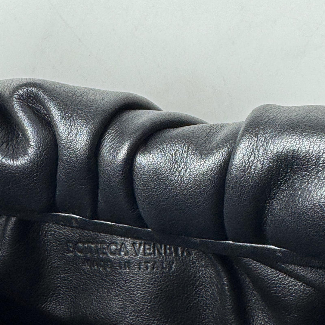 美品 ボッテガヴェネタ Bottega Veneta ザショルダーポーチ ギャザー ワンハンドルバッグ レザー 610524 レディース