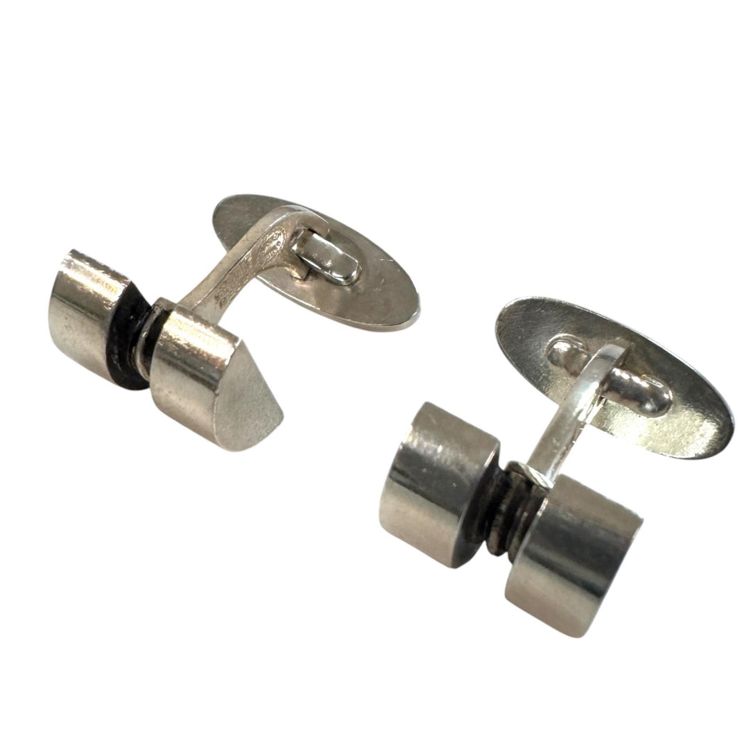 ジョージジェンセン Georg Jensen カフス 67 シルバー 925 カフリンクス ヴィンテージ メンズ