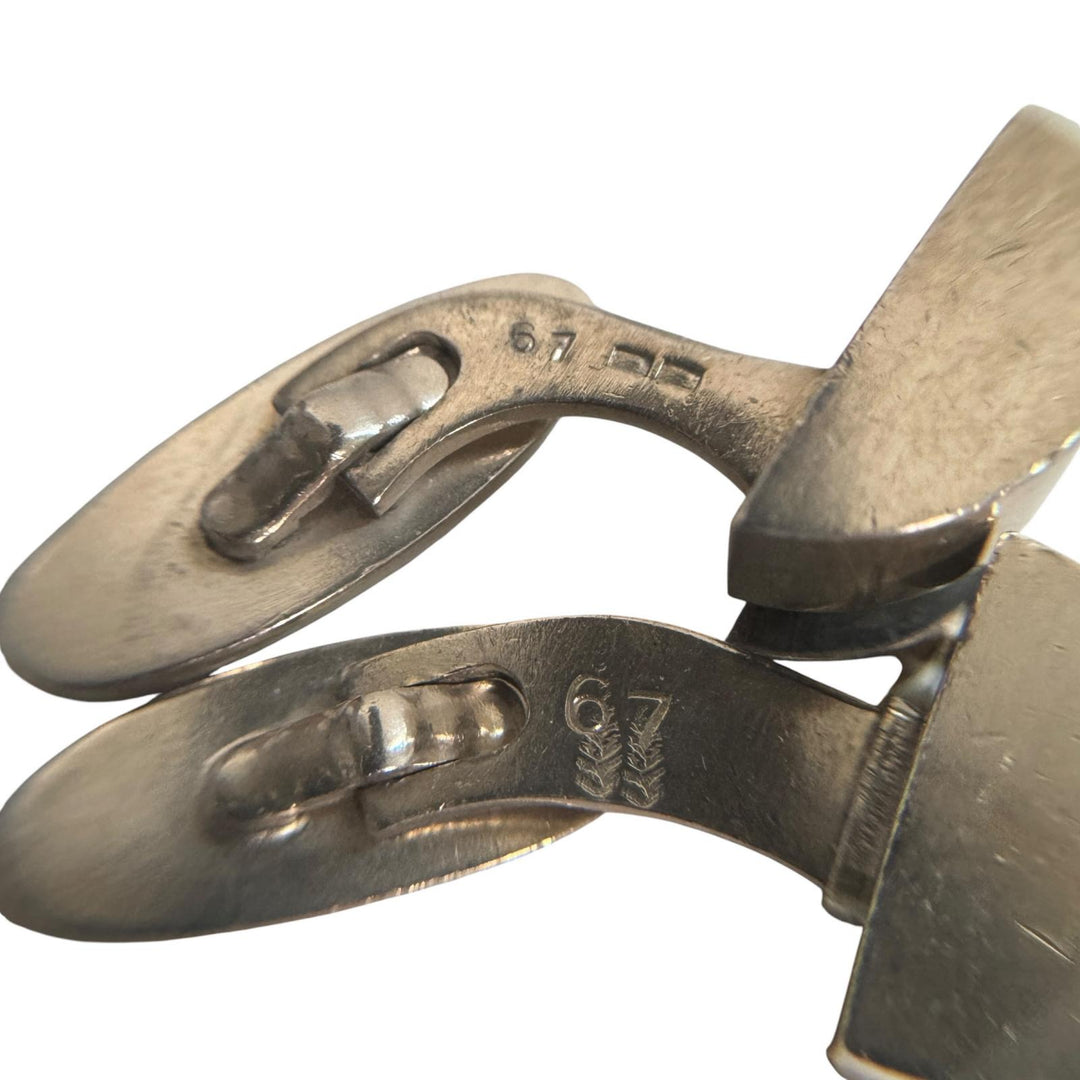 ジョージジェンセン Georg Jensen カフス 67 シルバー 925 カフリンクス ヴィンテージ メンズ
