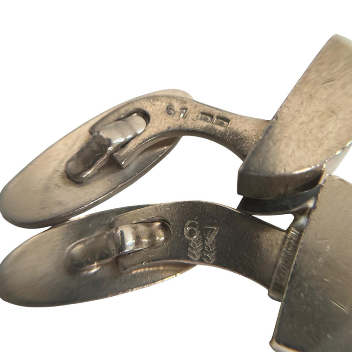 ジョージジェンセン Georg Jensen カフス 67 シルバー 925 カフリンクス ヴィンテージ メンズ