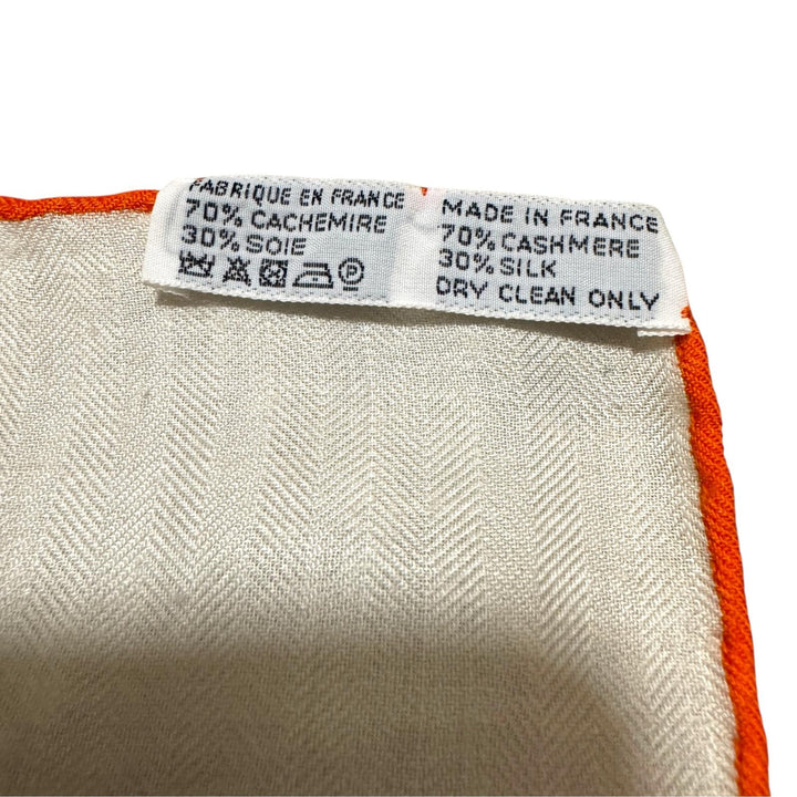 エルメス HERMES カレジェアン 140 パンテラパルドゥス 豹 ショール 大判 レディース