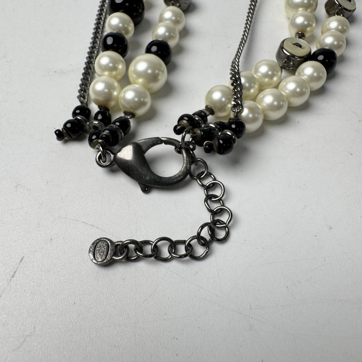 [入手困難] シャネル CHANEL ロング ネックレス ココマーク フェイクパール 03P レディース