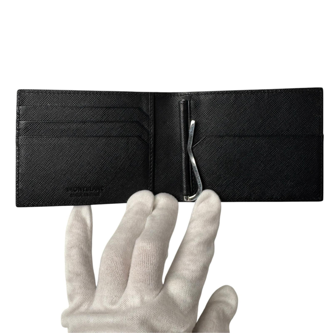 モンブラン MONTBLANC サルトリアル カモフラージュ ブルー マネークリップ ウォレット メンズ