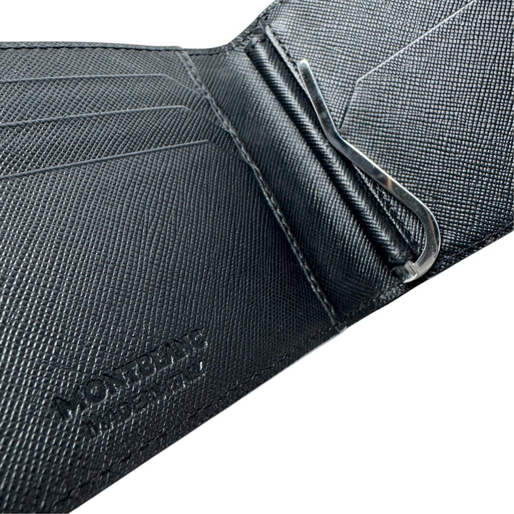 モンブラン MONTBLANC サルトリアル カモフラージュ ブルー マネークリップ ウォレット メンズ