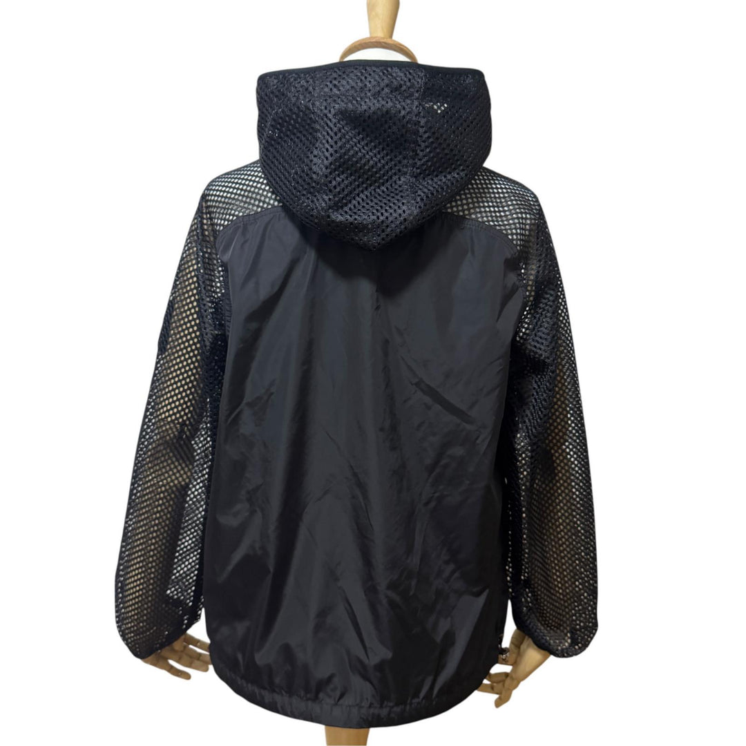 美品 モンクレール MONCLER ペルサン PERSAN メッシュジャケット 黒 サイズ00 F10931A71400 レディース