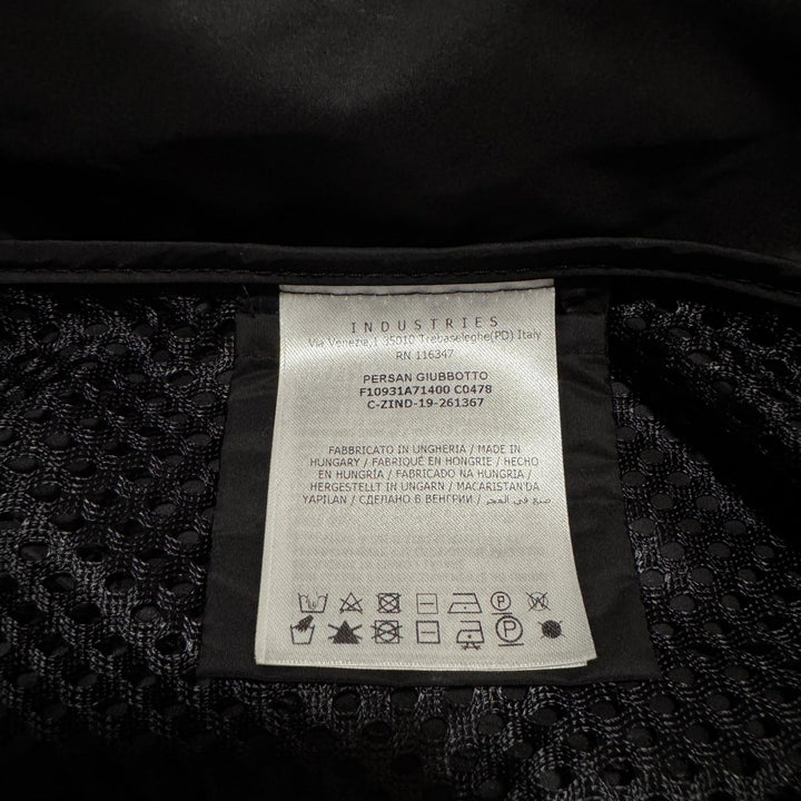 美品 モンクレール MONCLER ペルサン PERSAN メッシュジャケット 黒 サイズ00 F10931A71400 レディース