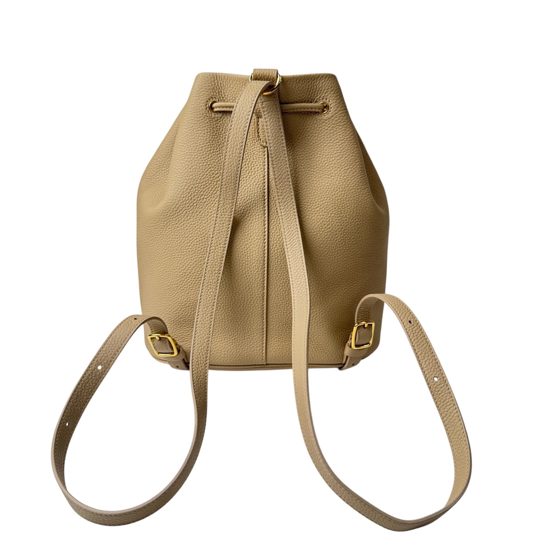 新品同様 ロロ・ピアーナ Loro Piana エクストラ ドローストリング リュック バックパック レディース