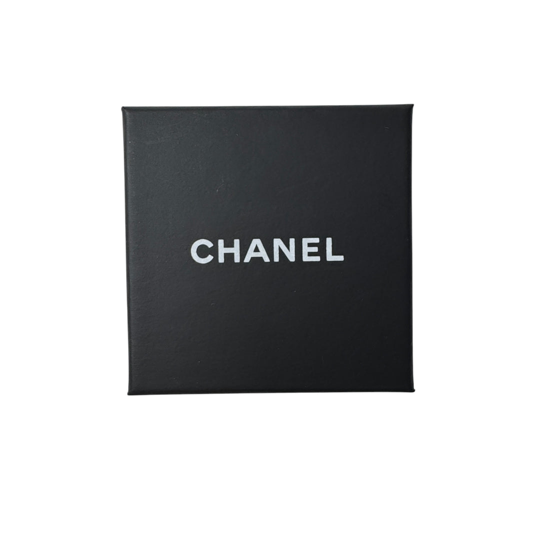 シャネル CHANEL ココマーク ラインストーン レザー チェーン ピアス B25V レディース
