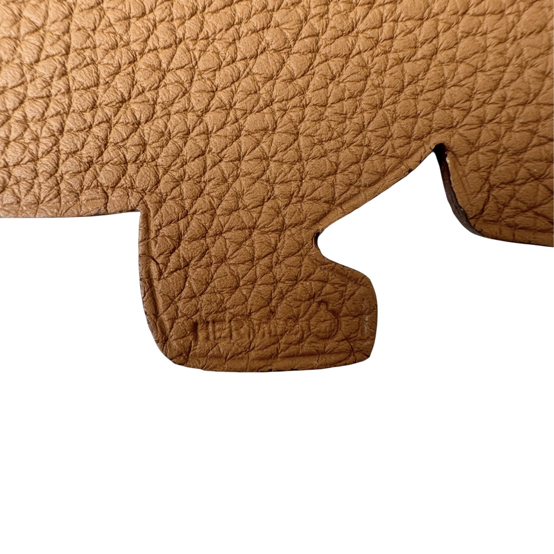 エルメス HERMES プティアッシュ カメ チャーム レディース