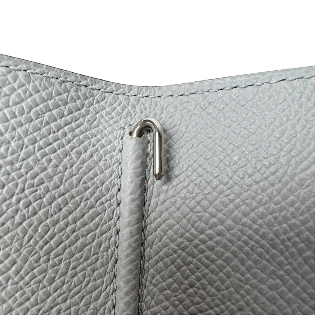 新品 エルメス HERMES アジェンダGM 手帳カバー シルバー金具 エプソン K刻印 レディース