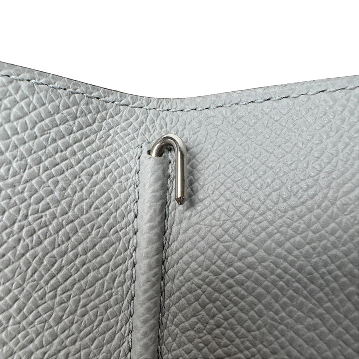 新品 エルメス HERMES アジェンダGM 手帳カバー シルバー金具 エプソン K刻印 レディース