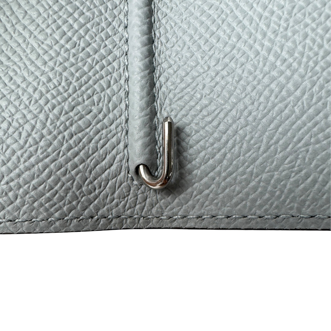 新品 エルメス HERMES アジェンダGM 手帳カバー シルバー金具 エプソン K刻印 レディース