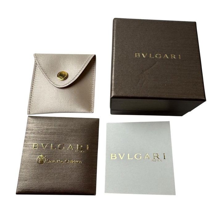 ブルガリ BVLGARI ビーゼロワン セーブザチルドレン リング 指輪 Ag925 #58 約17号（日本サイズ）メンズ