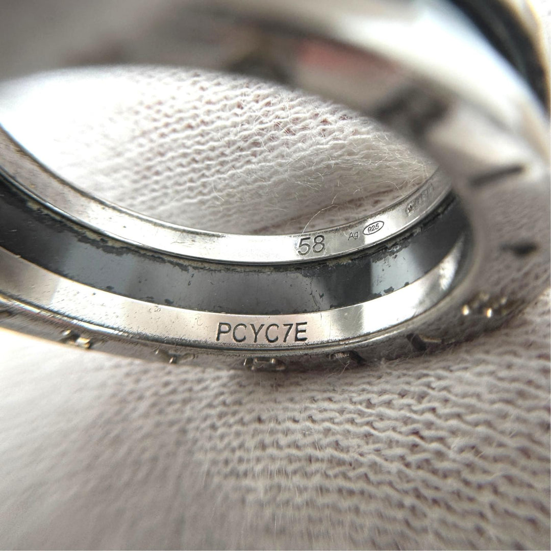 ブルガリ BVLGARI ビーゼロワン セーブザチルドレン リング 指輪 Ag925 #58 約17号（日本サイズ）メンズ