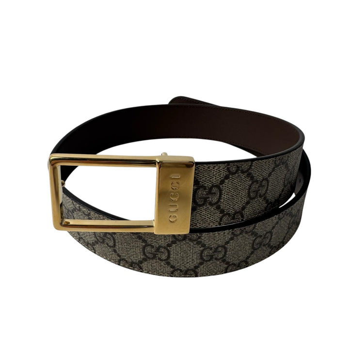 未使用 グッチ GUCCI GGスプリーム レクタングルバックル 722370 ユニセックス
