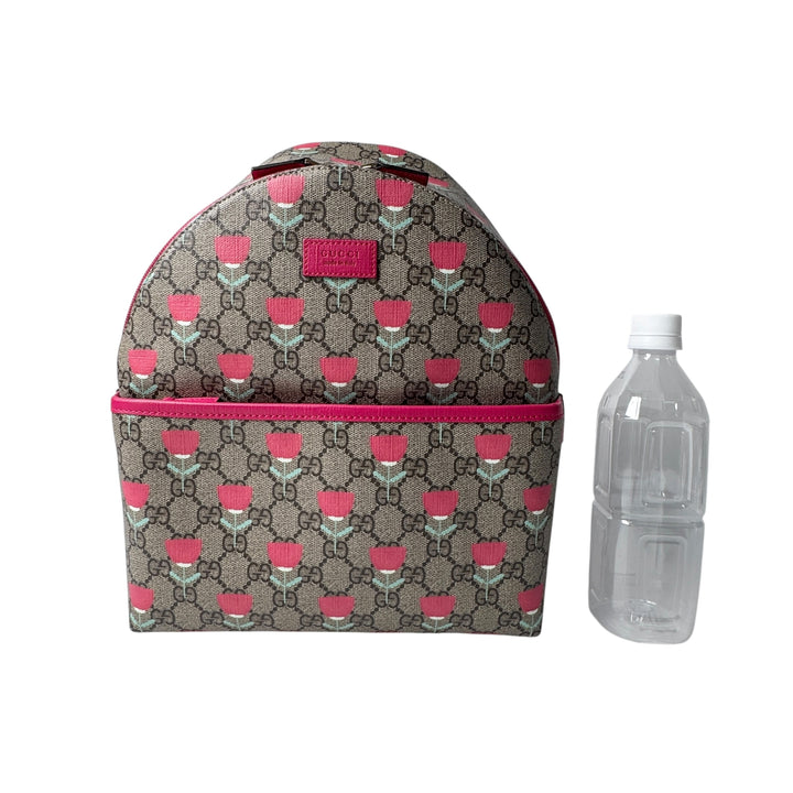 新品 グッチ GUCCI キムスンヨンチルドレンズ フラワープリントリュック レディース