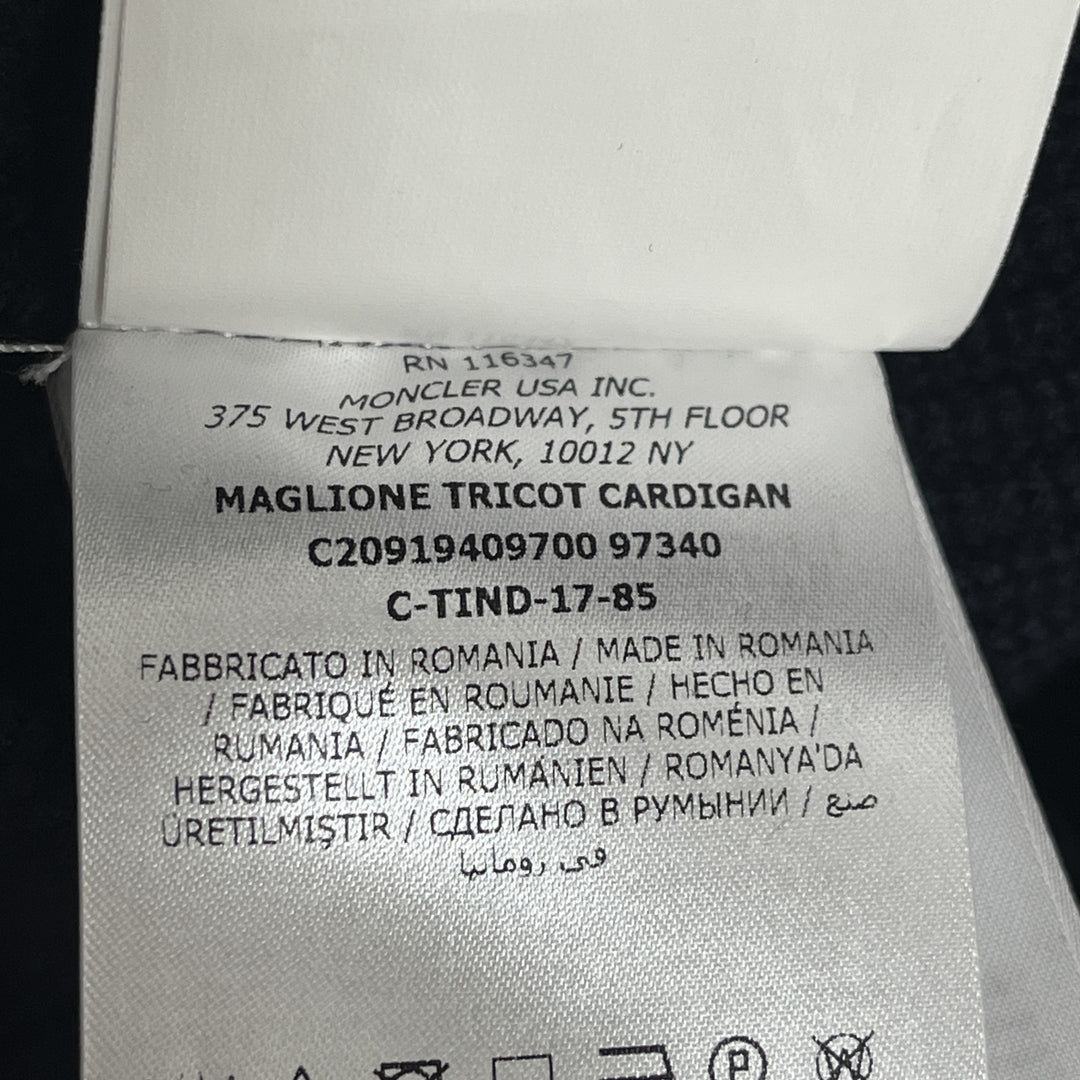 モンクレール MONCER ニット切り替え ダウンジャケット XXL maglione tricot cardigan メンズ