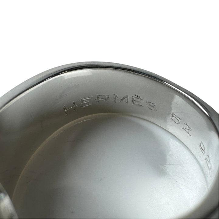 新品仕上げ エルメス HERMES メキシコ コルセット リング ヴィンテージ #52 約10号（日本サイズ）レディース