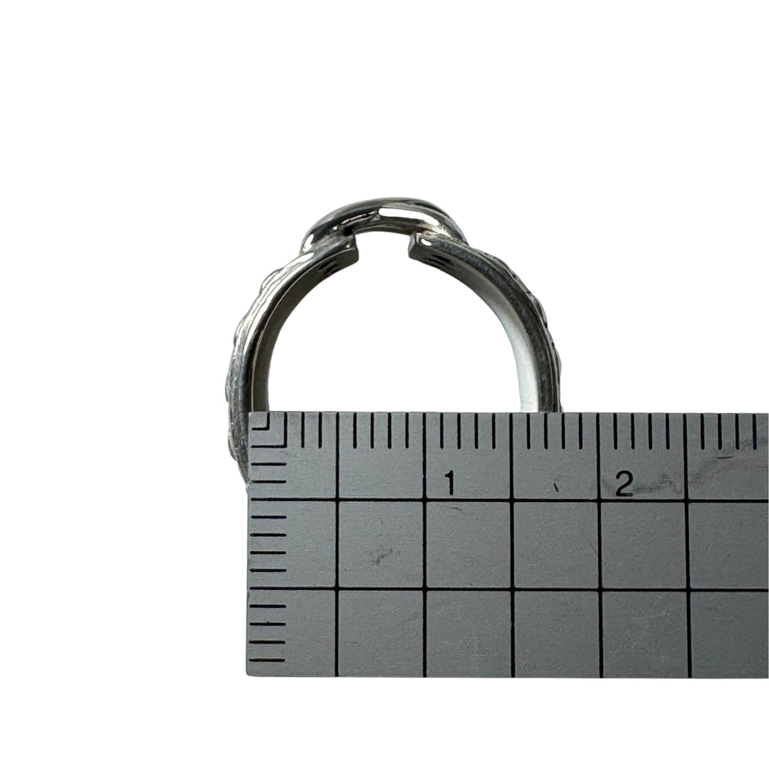 新品仕上げ エルメス HERMES メキシコ コルセット リング ヴィンテージ #52 約10号（日本サイズ）レディース