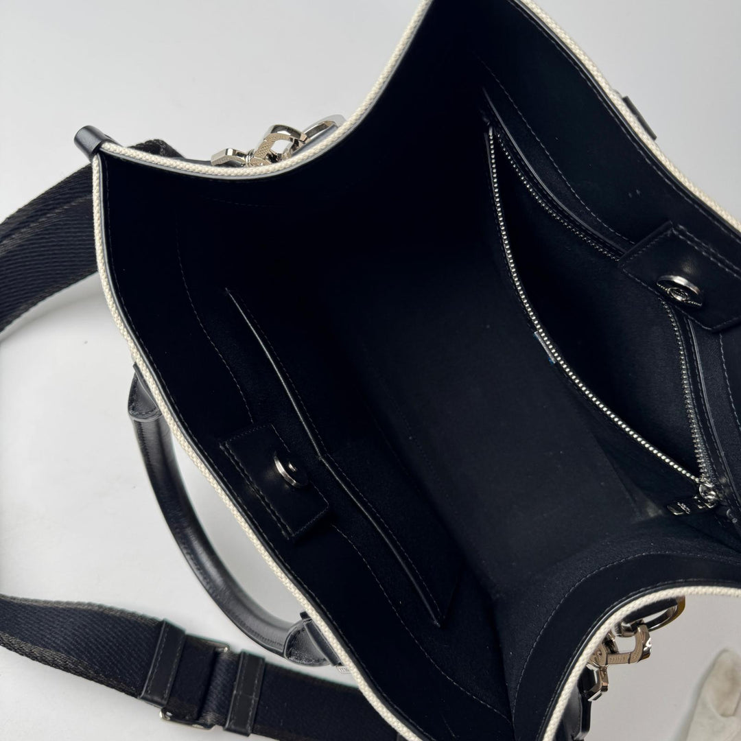 ドルチェ&ガッバーナ D&G Dolce＆Gabbana 2way トートバッグ ショルダーバッグ DGロゴ キャンバス 斜めがけ クロスボディ レディース