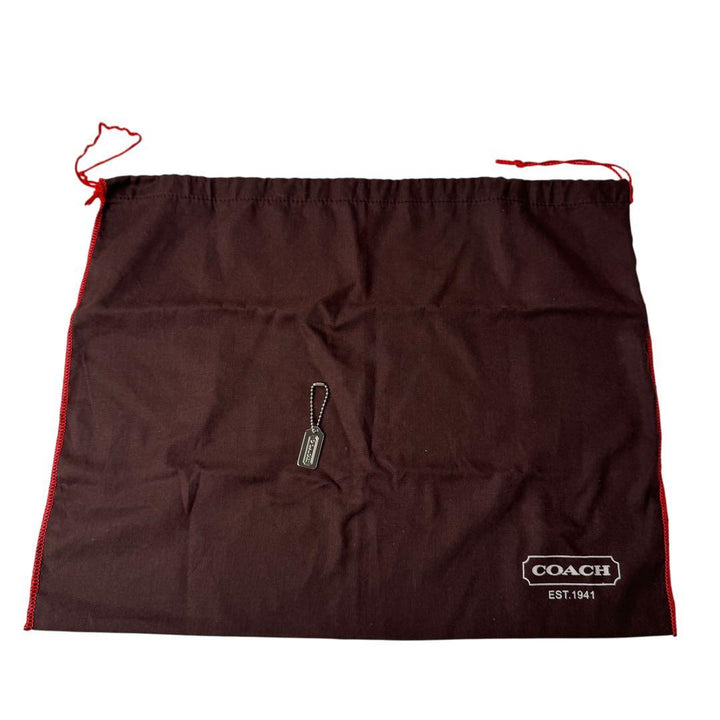 コーチ COACH ソーホー ツイード×レザー ハンドバッグ 9748 パープル レディース