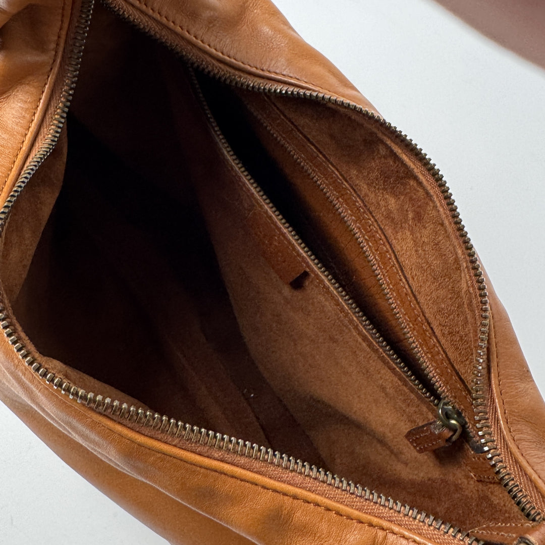 グッチ GUCCI ホースビット ワンショルダーバッグ レザー 本革 キャメル 115867 レディース