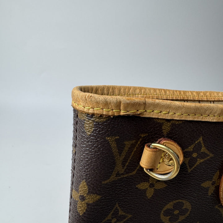 ルイヴィトン LOUIS VUITTON ネヴァーフル PM トートバッグ M40155 SD0058 肩がけ レディース