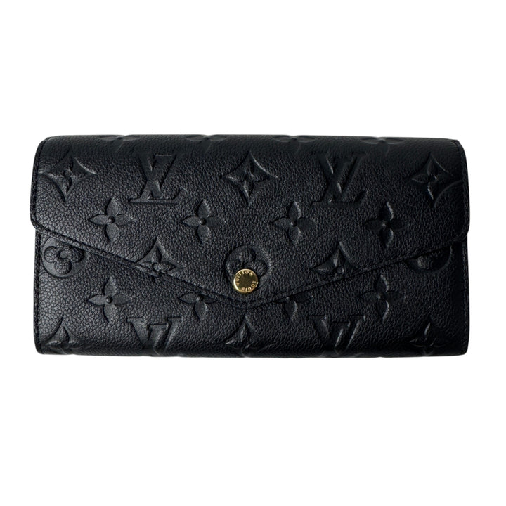 新品 ルイヴィトン LOUIS VUITTON アンプラント ポルトフォイユ サラ M82257 IC 黒 ブラック レディース