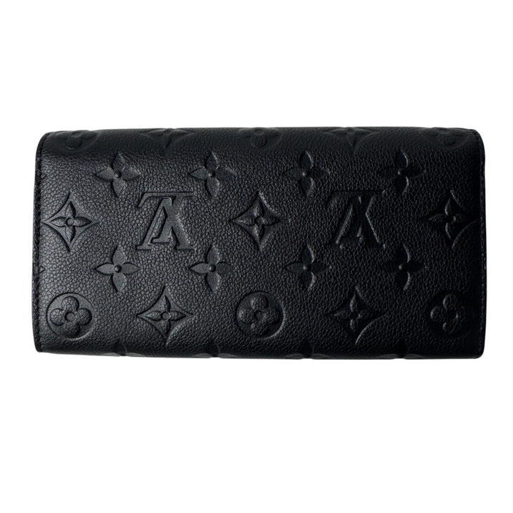 新品 ルイヴィトン LOUIS VUITTON アンプラント ポルトフォイユ サラ M82257 IC 黒 ブラック レディース
