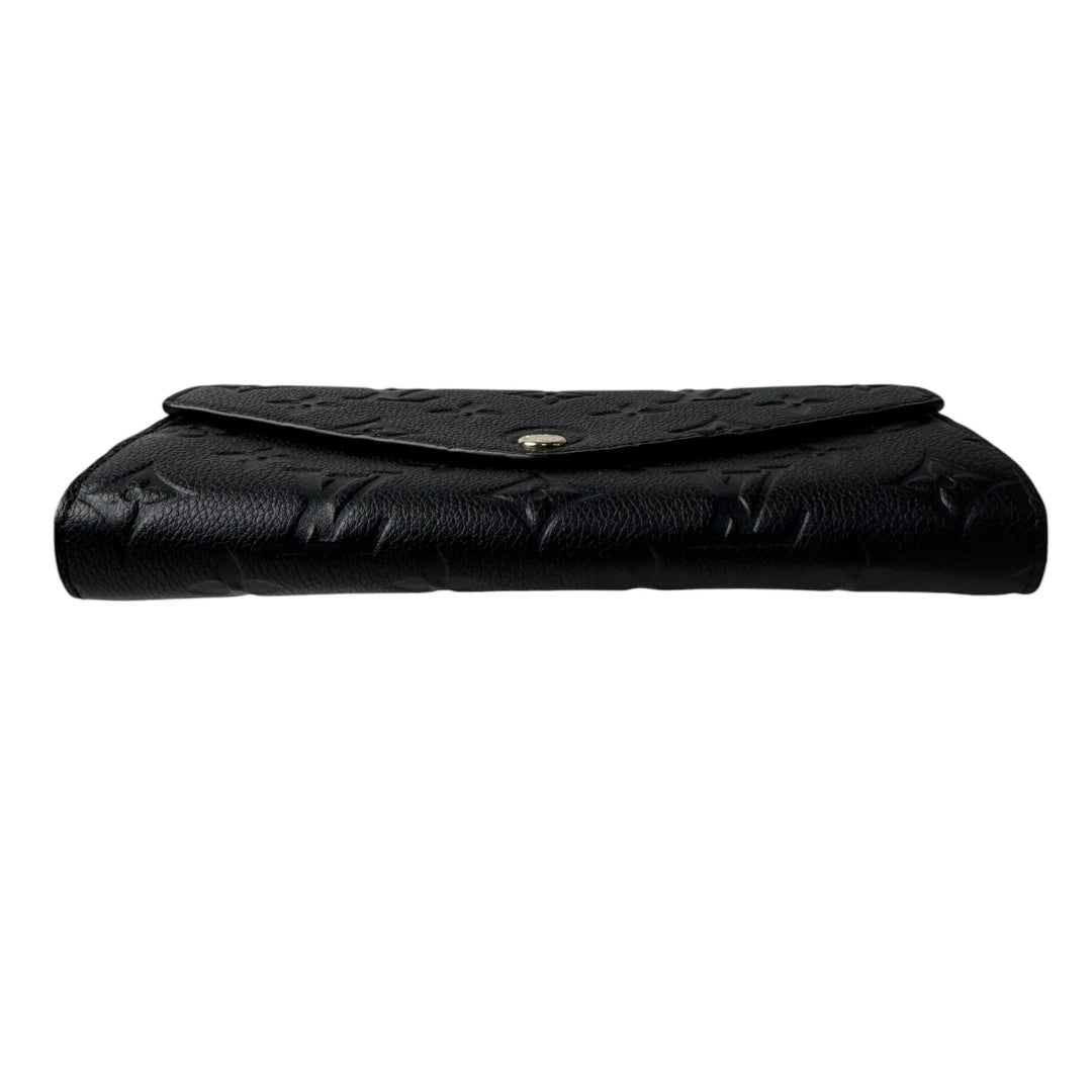 新品 ルイヴィトン LOUIS VUITTON アンプラント ポルトフォイユ サラ M82257 IC 黒 ブラック レディース