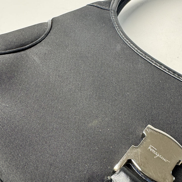 フェラガモ Salvatore Ferragamo ハンドバッグ ワンショルダー ブラック レディース