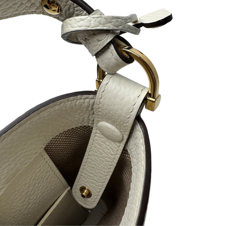 新品同様 デルヴォー DELVAUX パンミニバケット イリュージョン ジャガード ハンドバッグ AA0607 レディース