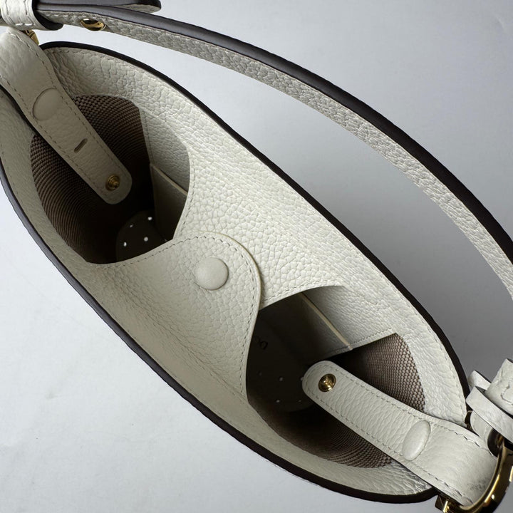 新品同様 デルヴォー DELVAUX パンミニバケット イリュージョン ジャガード ハンドバッグ AA0607 レディース