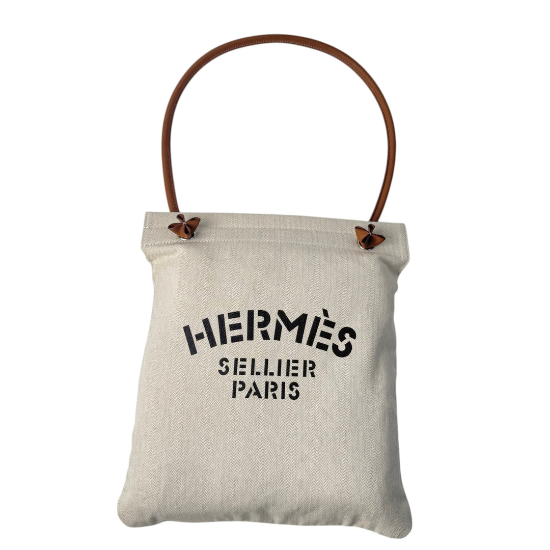 新品同様 エルメス HERMES サックアリーヌ MM ショルダーバッグ K刻印 シルバー金具 レディース