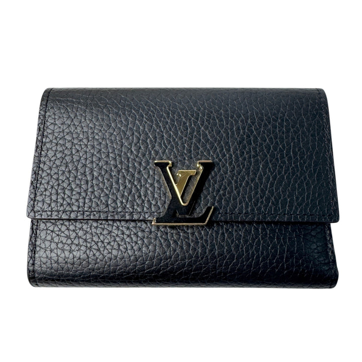 ルイヴィトン LOUIS VUITTON ポルトフォイユ カプシーヌ コンパクト M62157 IC レディース