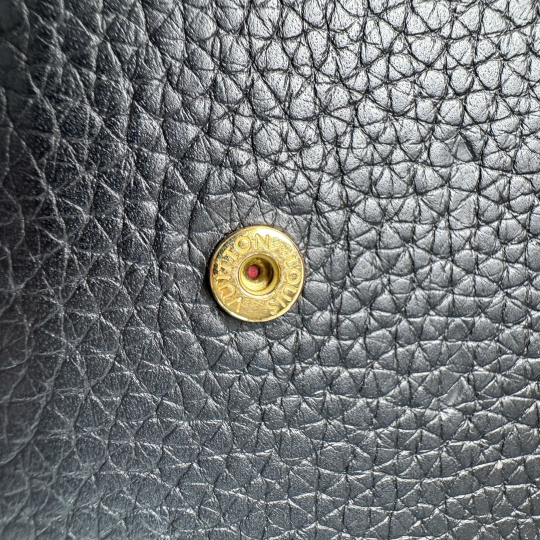ルイヴィトン LOUIS VUITTON ポルトフォイユ カプシーヌ コンパクト M62157 IC レディース